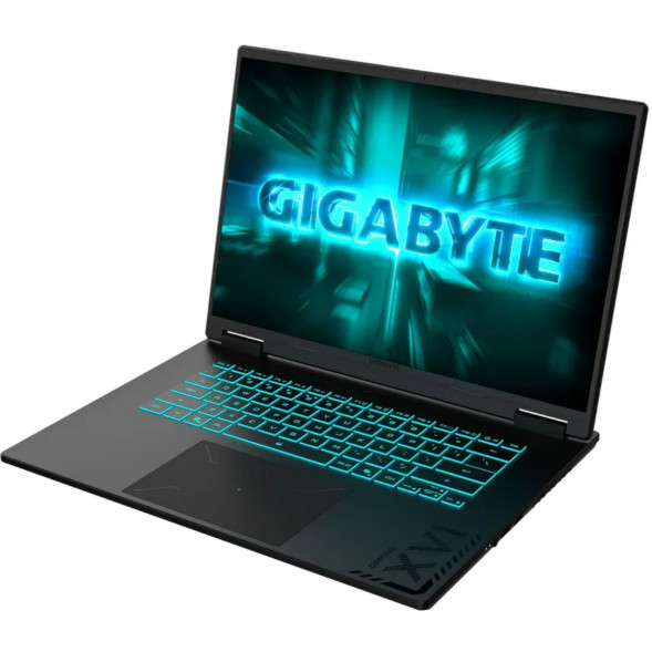 Ноутбук Gigabyte Gaming A16 GA63H (3VHK3EE893SD) (16&amp;quot;, IPS, AMD Ryzen 7 260 3.8ГГц, 8 ядер, 16ГБ DDR5, 512ГБ SSD, NVIDIA GeForce RTX 5060 - 8 ГБ, без ОС), черный в Краснодаре