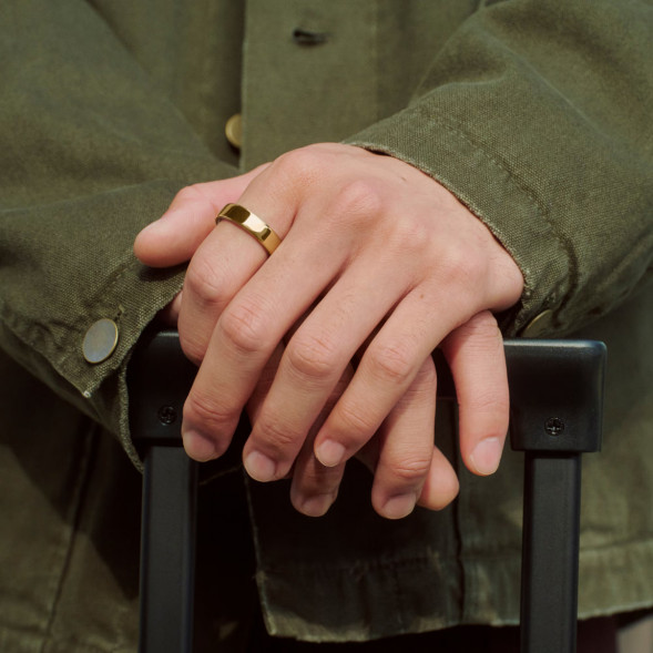 Умное кольцо Oura Ring 5 (размер 8), золотой/Gold в Краснодаре