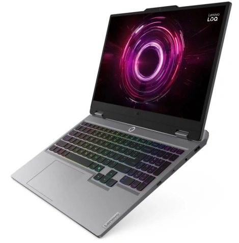 Ноутбук Lenovo LOQ 15AHP10 (83JG003EPB) (15.6 &amp;quot;, Ryzen 7 250 3.3 ГГц, 8 ядер, 16 Гб DDR5, 512 Гб SSD, GeForce RTX 5050, Windows 11 Home), Серый в Краснодаре