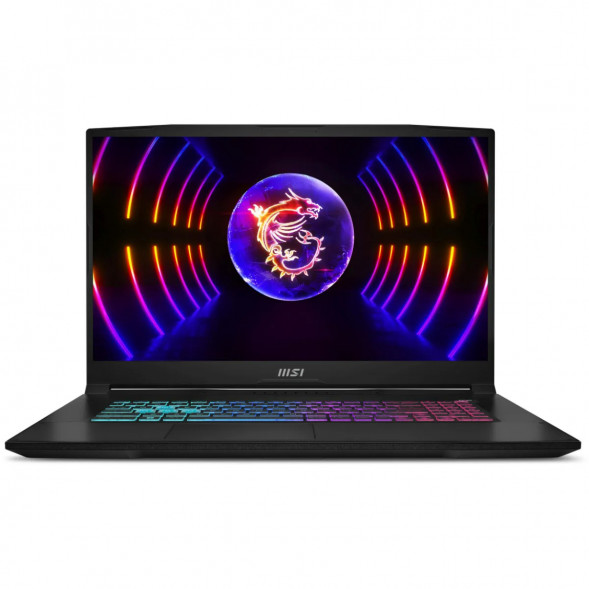 Ноутбук MSI Katana 17 B13VEK-1624XRUY (17.3&amp;quot;, IPS, Intel Core i5 13420H 2.1ГГц, 8 ядер, 16ГБ DDR5, 512ГБ SSD, NVIDIA GeForce RTX 4050 - 6 ГБ, без ОС), черный в Краснодаре