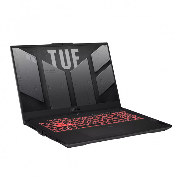 Ноутбук ASUS TUF Gaming A17 FA707NUG-HX156 (17.3&amp;quot;, IPS, 6 ядер, AMD Ryzen 7 7445HS 3.2 ГГц, 16 ГБ DDR5, SSD 512 ГБ, NVIDIA GeForce RTX 4050 - 6 ГБ, без ОС), черный в Краснодаре