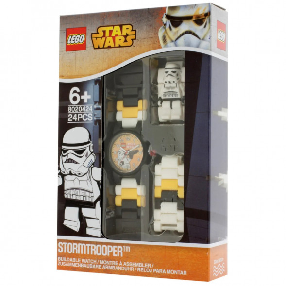 Часы LEGO Star Wars 8020424 Stormtrooper с минифигурой в Краснодаре