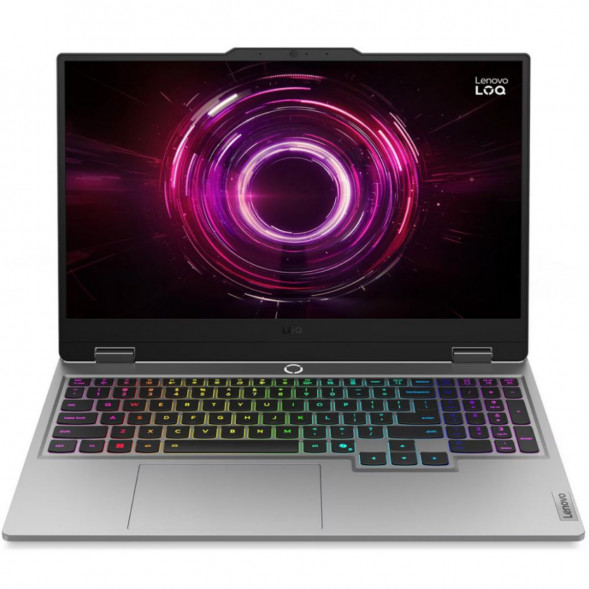 Ноутбук Lenovo LOQ 15AHP10 (83JG003DPB) (15.6&amp;quot;,  IPS, AMD Ryzen 5 220, 6 ядер, 16 ГБ DDR5, SSD 512 ГБ, NVIDIA GeForce RTX 5050 - 8 ГБ, без ОС), серый в Краснодаре