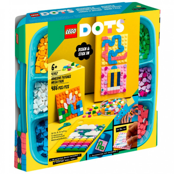 Конструктор LEGO DOTS 41957 Большой набор пластин-наклеек с тайлами в Краснодаре