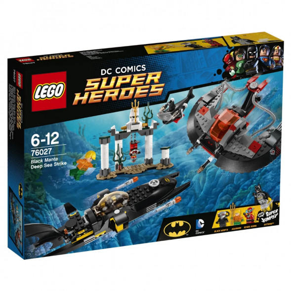 Конструктор LEGO Super Heroes 76027 Глубоководная атака Черного Манта в Краснодаре