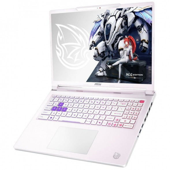 Ноутбук MSI Crosshair A16 HX MLG Edition E8WGXK-089XRUY (16&amp;quot;, IPS, AMD Ryzen 9 8940HX 2.4ГГц, 16 ядер, 16ГБ DDR5, 1ТБ SSD, NVIDIA GeForce RTX 5070 - 12 ГБ, без ОС), белый в Краснодаре