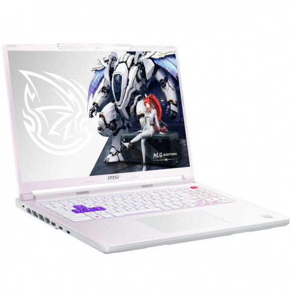 Ноутбук MSI Crosshair A16 HX MLG Edition E8WGXK-089XRUY (16&amp;quot;, IPS, AMD Ryzen 9 8940HX 2.4ГГц, 16 ядер, 16ГБ DDR5, 1ТБ SSD, NVIDIA GeForce RTX 5070 - 12 ГБ, без ОС), белый в Краснодаре