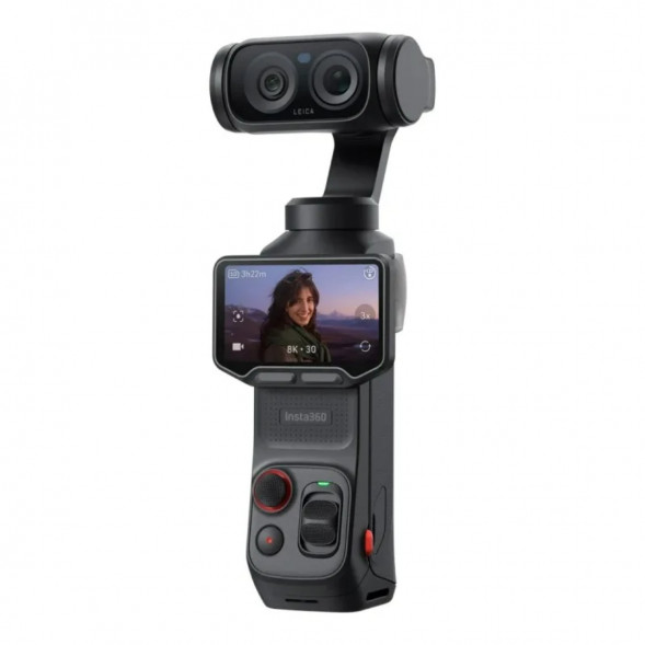 Экшн-камера Insta360 Luna Ultra Fill Light Bundle, Cosmic Black в Краснодаре