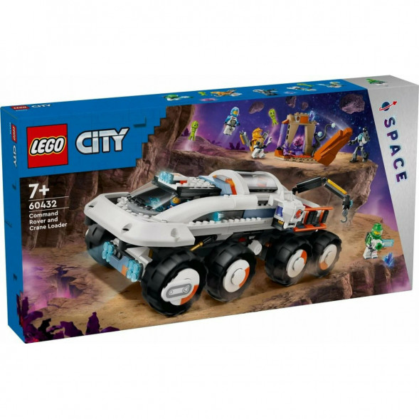 Конструктор LEGO City 60432 Командный вездеход и кран-погрузчик в Краснодаре