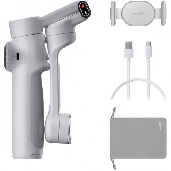 Cтабилизатор Insta360 Flow 2 Standard Bundle, Stone Gray в Краснодаре