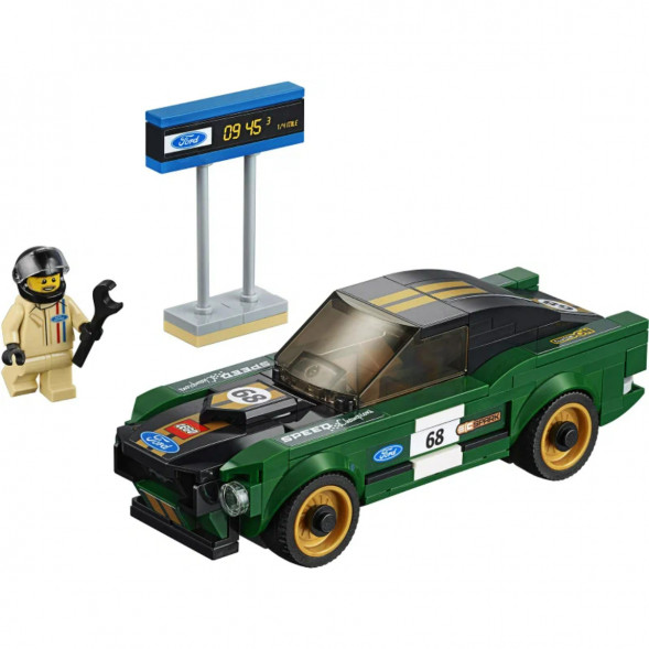 Конструктор LEGO Speed Champions 75884 1968 Ford Mustang Fastback в Краснодаре