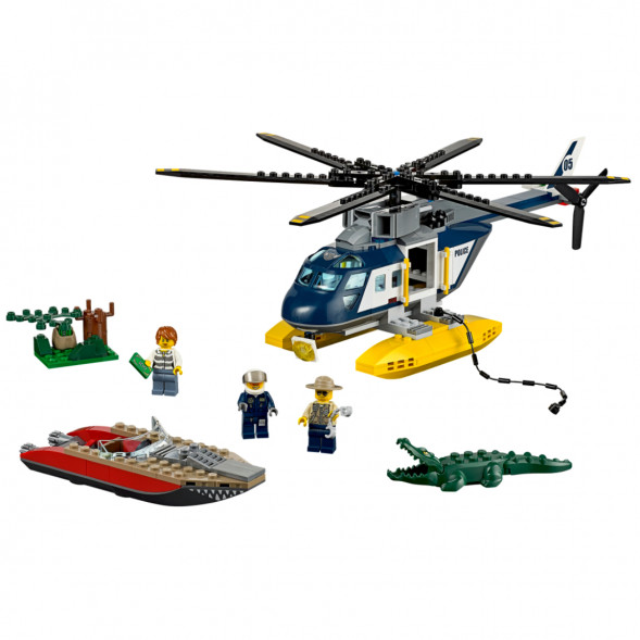 Конструктор LEGO City 60067 Погоня на полицейском вертолёте в Краснодаре