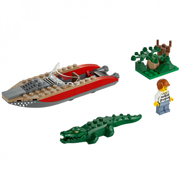 Конструктор LEGO City 60067 Погоня на полицейском вертолёте в Краснодаре