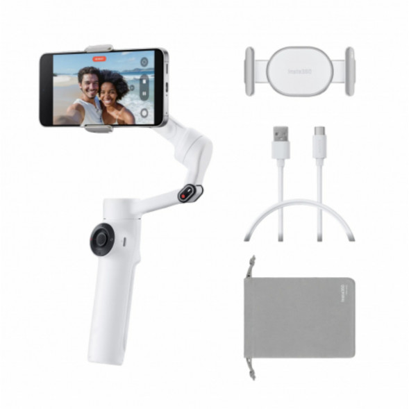 Cтабилизатор Insta360 Flow 2 Standard Bundle, Summit White в Краснодаре