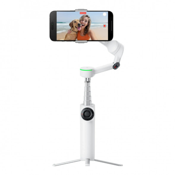 Стабилизатор Insta360 Flow 2 AI Tracker Bundle, Summit White в Краснодаре