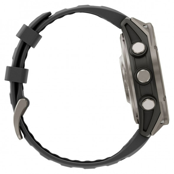 Умные часы Garmin Fenix 8 PRO, 47 мм, AMOLED, Sapphire, Titanium with Graphite/Black Silicone Band 010-03198-10 в Краснодаре