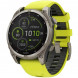 Умные часы Garmin Fenix 8, 51 мм, Solar, Sapphire Titanium with AMP Yellow/Graphite Silicone Band 010-02907-20 в Краснодаре