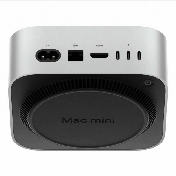 Компьютер Apple Mac mini M4 2024 (MU9D3) (10 Core GPU, 16ГБ, 256ГБ SSD, Apple, macOS), серебристый в Краснодаре