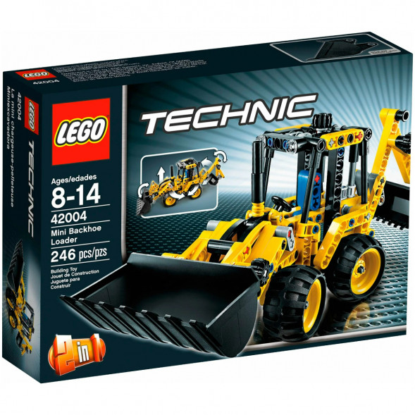 Конструктор LEGO Technic 42004 Экскаватор-погрузчик в Краснодаре
