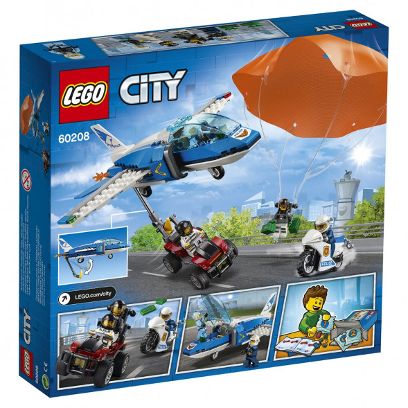 Конструктор LEGO City Police 60208 Воздушная полиция: арест парашютиста в Краснодаре