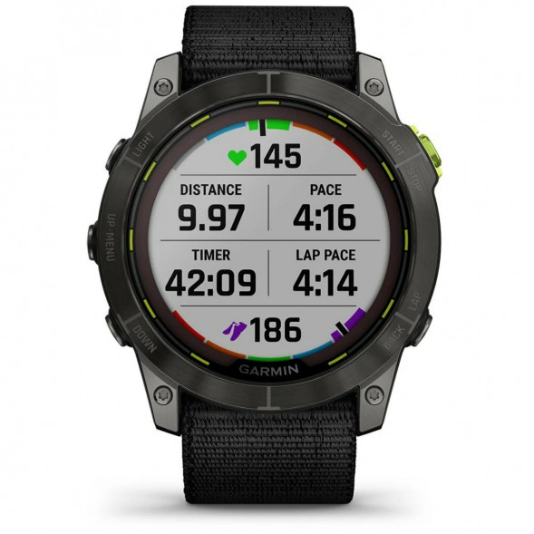 Умные часы Garmin Enduro 2 угольно-серый DLC титановый с нейлоновым ремешком UltraFit 010-02754-01 в Краснодаре