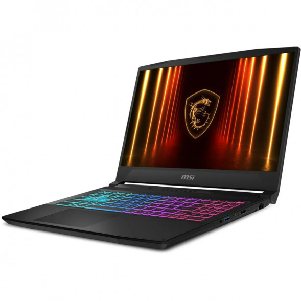 Ноутбук MSI Katana 15 HX B14WFK-1073XRU (15.6&amp;quot;, IPS, Intel Core i7-14650HX 2.2ГГц, 16 ядер, 16ГБ DDR5, 512ГБ SSD, NVIDIA GeForce RTX 5060 - 8 ГБ, без ОС), черный в Краснодаре
