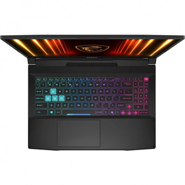 Ноутбук MSI Katana 15 HX B14WFK-1073XRU (15.6&amp;quot;, IPS, Intel Core i7-14650HX 2.2ГГц, 16 ядер, 16ГБ DDR5, 512ГБ SSD, NVIDIA GeForce RTX 5060 - 8 ГБ, без ОС), черный в Краснодаре