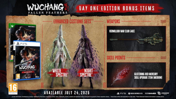 Игра Wuchang: Fallen Feathers. Day One Edition [PS5, русские субтитры] в Краснодаре