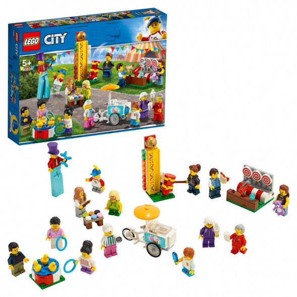 Конструктор LEGO City Town 60234 Комплект минифигурок Весёлая ярмарка в Краснодаре
