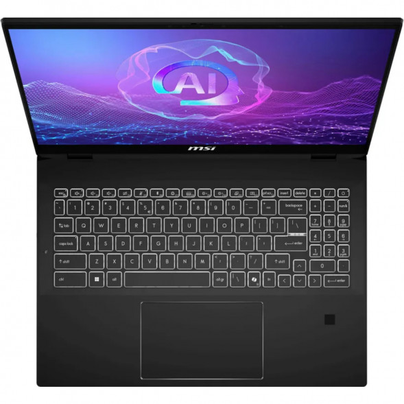 Ноутбук трансформер MSI Summit 16 AI Evo A2HMTG-057RU (16&amp;quot;, IPS, Intel Core Ultra 7 255H 2ГГц, 16 ядер, 16ГБ LPDDR5, 1ТБ SSD, Intel Arc 140T, Windows 11 Home), черный в Краснодаре
