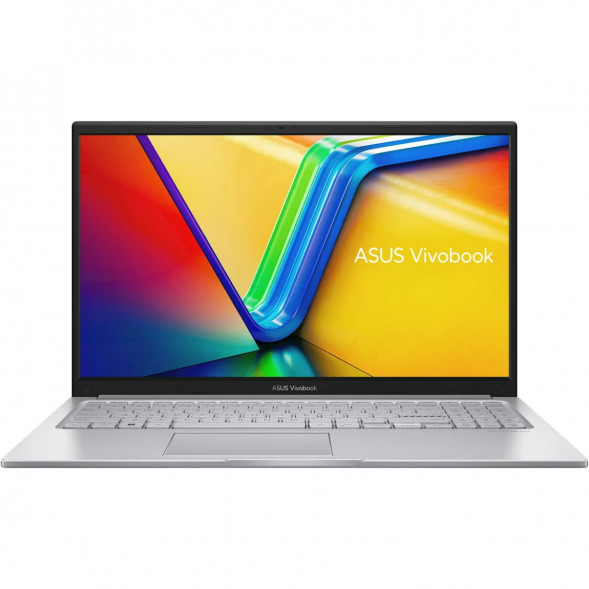 Ноутбук ASUS Vivobook 15 X1504VA-BQ4172 (15.6&amp;quot;, IPS, Intel Core 5 120U 1.4ГГц, 10 ядер, 8ГБ DDR5, 512ГБ SSD, Intel Graphics, без ОС), серебристый в Краснодаре