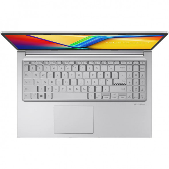 Ноутбук ASUS Vivobook 15 X1504VA-BQ4172 (15.6&amp;quot;, IPS, Intel Core 5 120U 1.4ГГц, 10 ядер, 8ГБ DDR5, 512ГБ SSD, Intel Graphics, без ОС), серебристый в Краснодаре